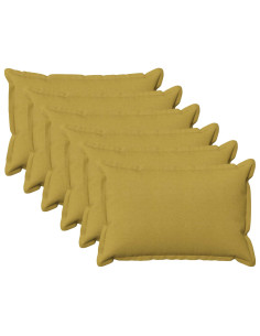 Cuscino con cuscino HOUTEN 6 pz Verde chiaro Lino