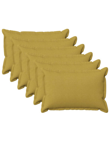 Cuscino con cuscino HOUTEN 6 pz Verde chiaro Lino