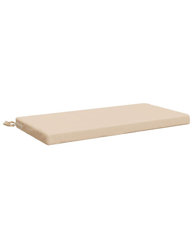 Cuscini per Panchina a 2 Pezzi SOEST 2 pz 100% Poliestere Crema