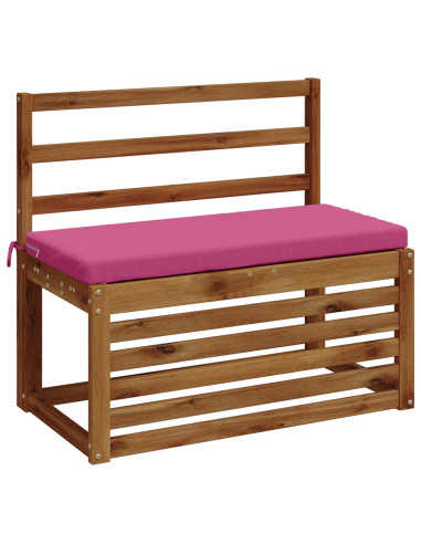 Cuscini per Panchina a 2 Pezzi SOEST 2 pz 100% Poliestere Rosa