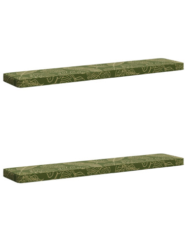 Cuscini per Panchina a 2 Pezzi VUGHT 2 pcs 100% Poliestere