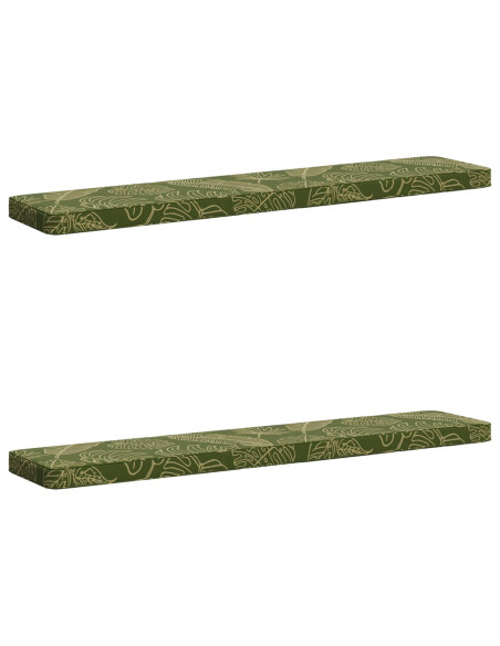 Cuscini per Panchina a 2 Pezzi VUGHT 2 pcs 100% Poliestere