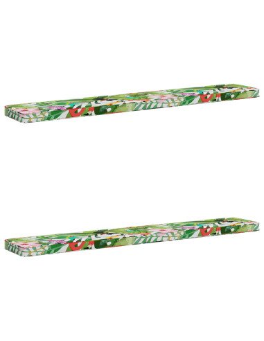 Cuscini per Panchina a 2 Pezzi VUGHT 2 pcs 100% Poliestere
