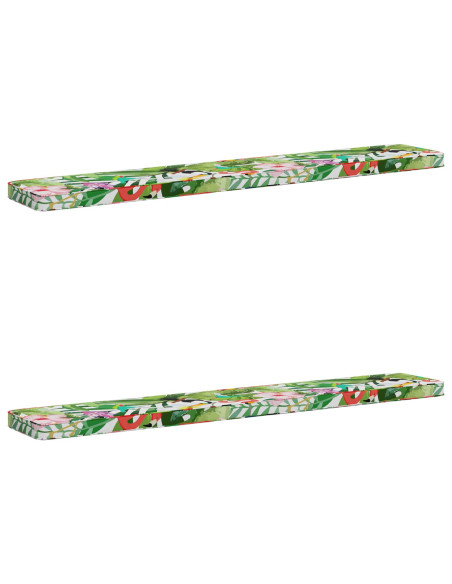 Cuscini per Panchina a 2 Pezzi VUGHT 2 pcs 100% Poliestere