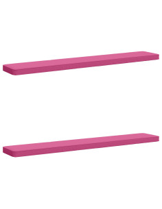Cuscini per Panchina a 2 Pezzi VUGHT 2 pcs 100% Poliestere Rosa 2