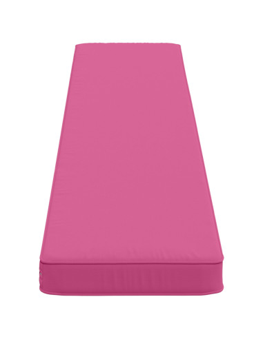 Cuscini per Panchina a 2 Pezzi VUGHT 2 pcs 100% Poliestere Rosa
