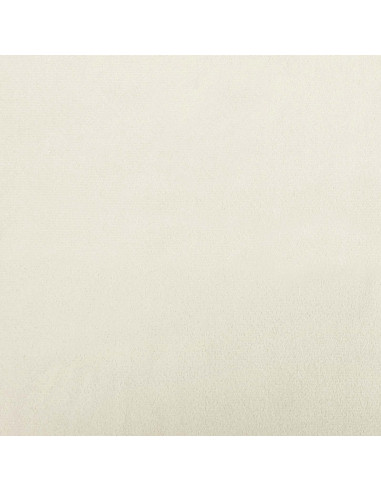 Divano 2 pcs Crema 221 x 80 x 80 cm Velluto