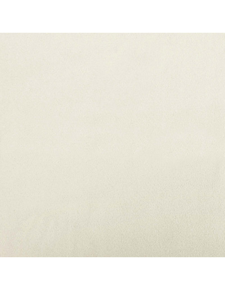 Divano 2 pcs Crema 221 x 80 x 80 cm Velluto