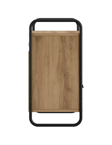 Mobiletto da Letto Appeso Rovere Artigianale 40 x 30 x 60 cm