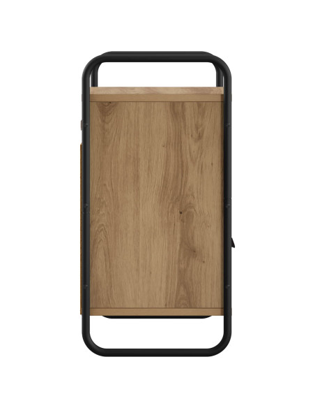 Mobiletto da Letto Appeso Rovere Artigianale 40 x 30 x 60 cm