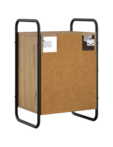 Mobiletto da Letto Appeso Rovere Artigianale 40 x 30 x 60 cm