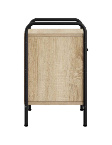 Armadio da Notte 2 pz Rovere Sonoma 40 x 30 x 50 cm