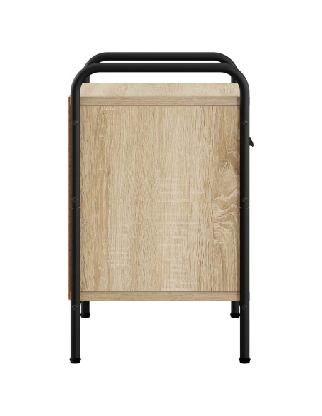 Armadio da Notte 2 pz Rovere Sonoma 40 x 30 x 50 cm
