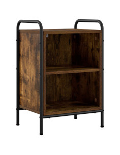 Armadio da Notte Rovere Fumo 40 x 30 x 60 cm