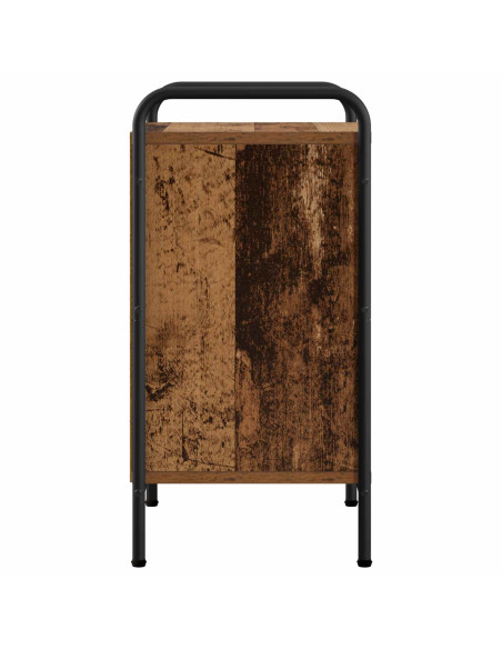 Armadio da Notte 2 pz Legno antico 40 x 30 x 60 cm