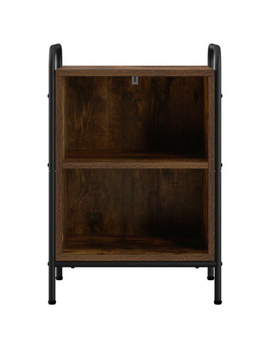 Armadio da Notte Rovere Fumo 40 x 30 x 60 cm