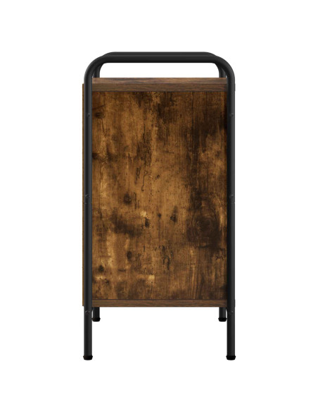 Armadio da Notte Rovere Fumo 40 x 30 x 60 cm