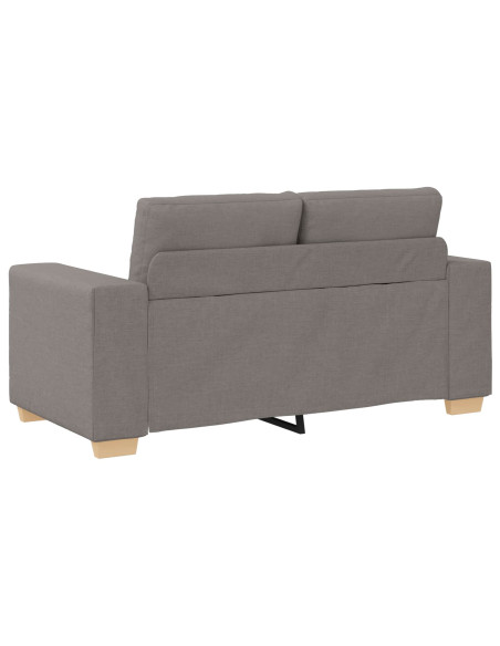 Divano 2 pcs Talpa 221 x 80 x 80 cm Tessuto misto lino
