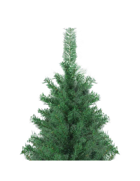 Albero di Natale con luci a corde decorative Verde 400 cm PVC