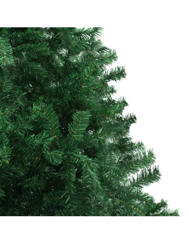 Albero di Natale con luci a corde decorative Verde 400 cm PVC