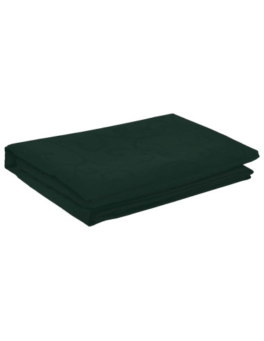 Tovaglia da Tavolo Rotondo Verde Scuro Ø 140 cm