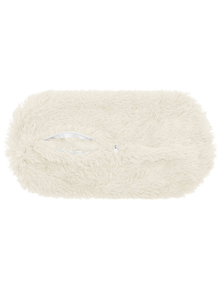 Cuscino con cuscino HEERLEN 6 pz Bianco Fleece PV