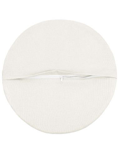 Cuscino con cuscino HEERLEN 6 pz Bianco Tessuto