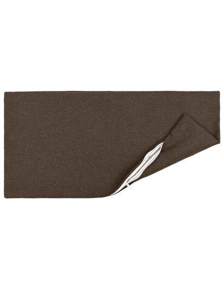 Cuscino con cuscino HEERLEN 2 pz Tortora Tessuto