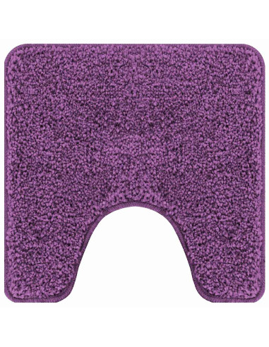 Tappeto Antiscivolo per Bagno con Taglio per Toilette Viola PP