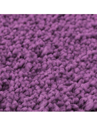 Tappeto Antiscivolo per Bagno con Taglio per Toilette Viola PP