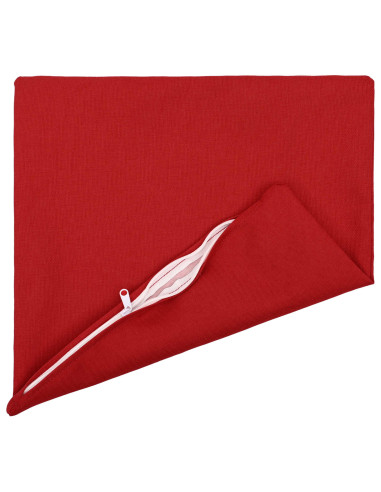 Cuscino con cuscino HEERLEN 6 pz Rosso Tessuto