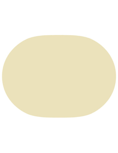 Tovaglia da Tavolo 5 pz Bianco Crema 130 x 180 cm Poliestere
