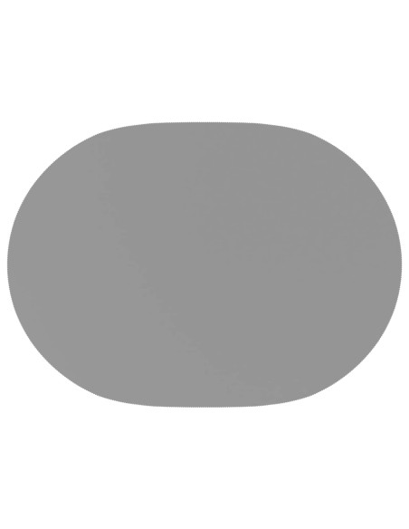 Tovaglia da Tavolo 5 pz Grigio Chiaro 160 x 220 cm Poliestere