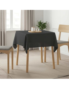 Tovaglia da Tavolo 5 pz Rettangolare Grigio Scuro 140 x 140 cm