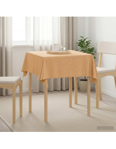 Tovaglia da Tavolo Quadrato Beige 110 x 110 cm