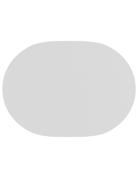 Tovaglia da Tavolo 5 pz Ovale Bianco 130 x 180 cm