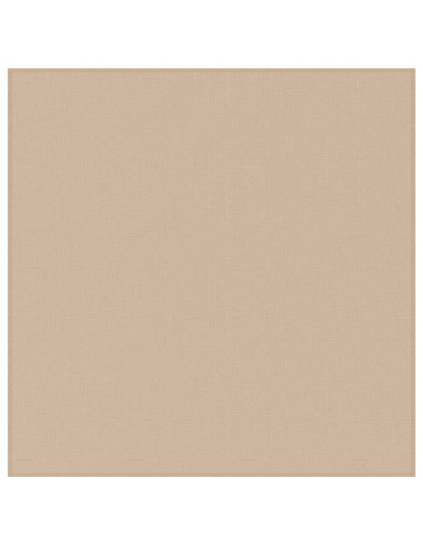Tovaglia da Tavolo 5 pz Quadrato Beige 90 x 90 cm