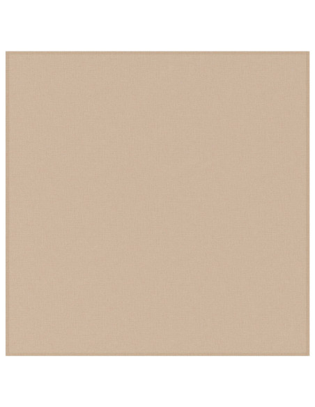 Tovaglia da Tavolo 5 pz Quadrato Beige 90 x 90 cm