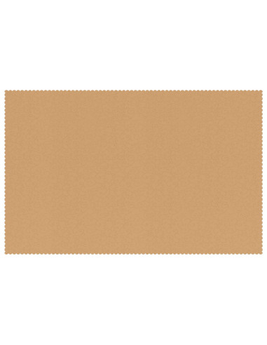 Tovaglia da Tavolo 5 pz Rettangolare Beige 140 x 200 cm