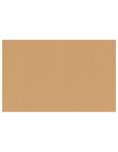 Tovaglia da Tavolo 5 pz Rettangolare Beige 140 x 260 cm