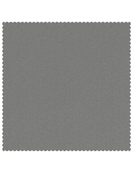 Tovaglia da Tavolo 5 pz Rettangolare Grigio Chiaro 140 x 140 cm