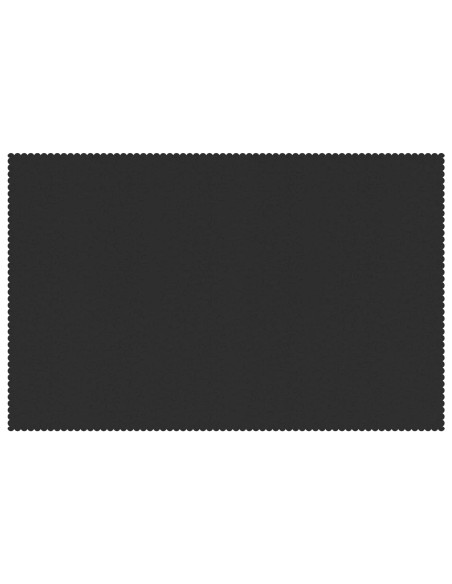 Tovaglia da Tavolo 5 pz Rettangolare Grigio Scuro 110 x 160 cm