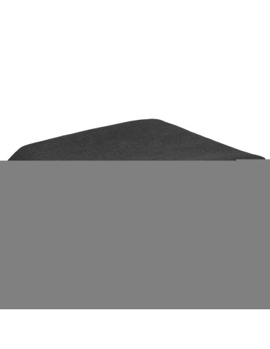 Tovaglia da Tavolo 5 pz Rettangolare Grigio Scuro 140 x 160 cm