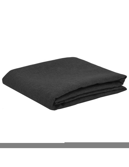 Tovaglia da Tavolo 5 pz Rettangolare Grigio Scuro 140 x 160 cm