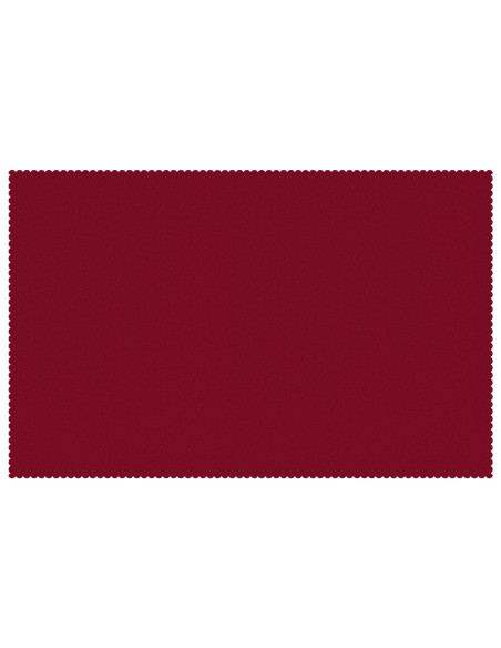 Tovaglia da Tavolo 5 pz Rettangolare Rosso Vino 110 x 160 cm