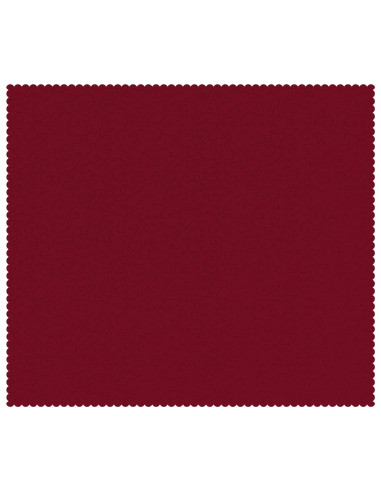 Tovaglia da Tavolo 5 pz Rettangolare Rosso Vino 140 x 160 cm