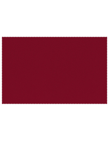 Tovaglia da Tavolo 5 pz Rettangolare Rosso Vino 140 x 220 cm