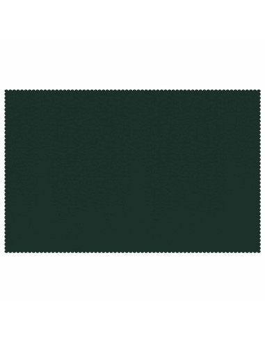 Tovaglia da Tavolo 5 pz Rettangolare Verde Scuro 140 x 220 cm