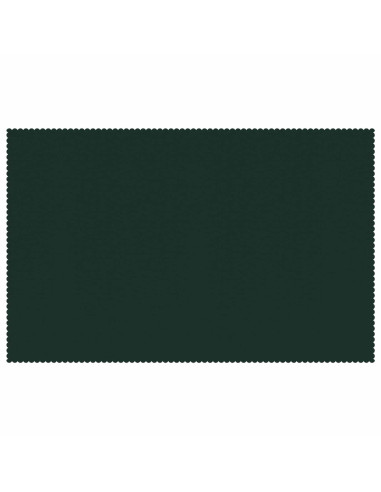 Tovaglia da Tavolo 5 pz Rettangolare Verde Scuro 140 x 260 cm
