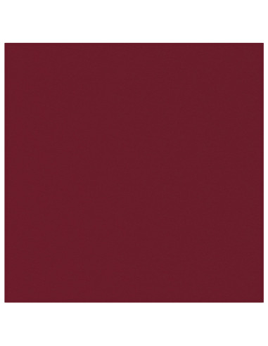 Tovaglia da Tavolo 5 pz Rosso Vino 110 x 110 cm Poliestere